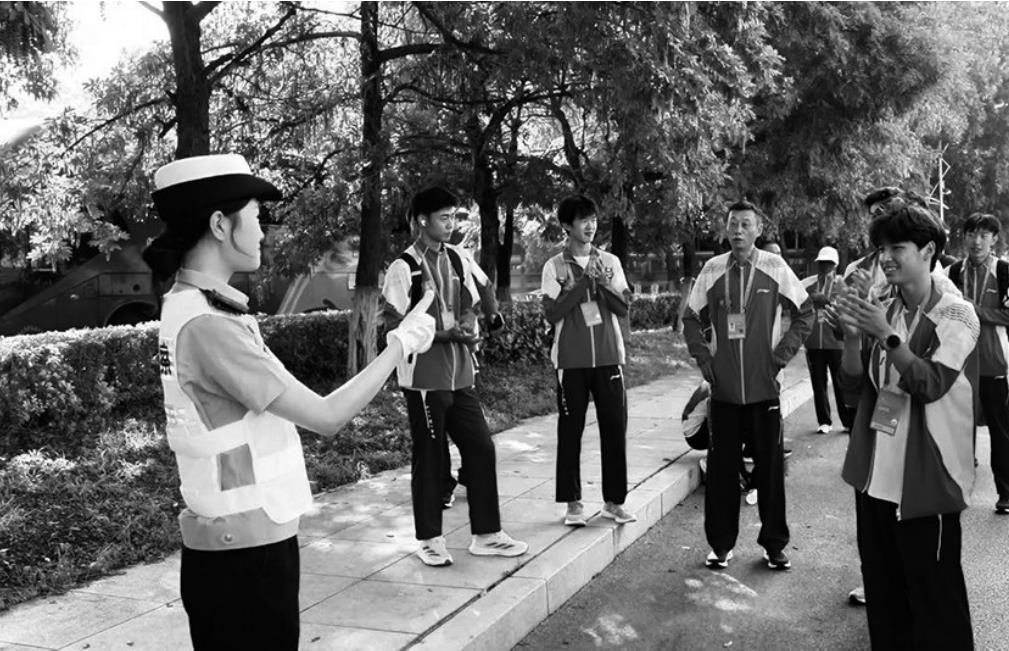 为了缓解交, 远端安检